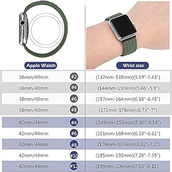 10 inch apple watch band|apple watch band size chart.